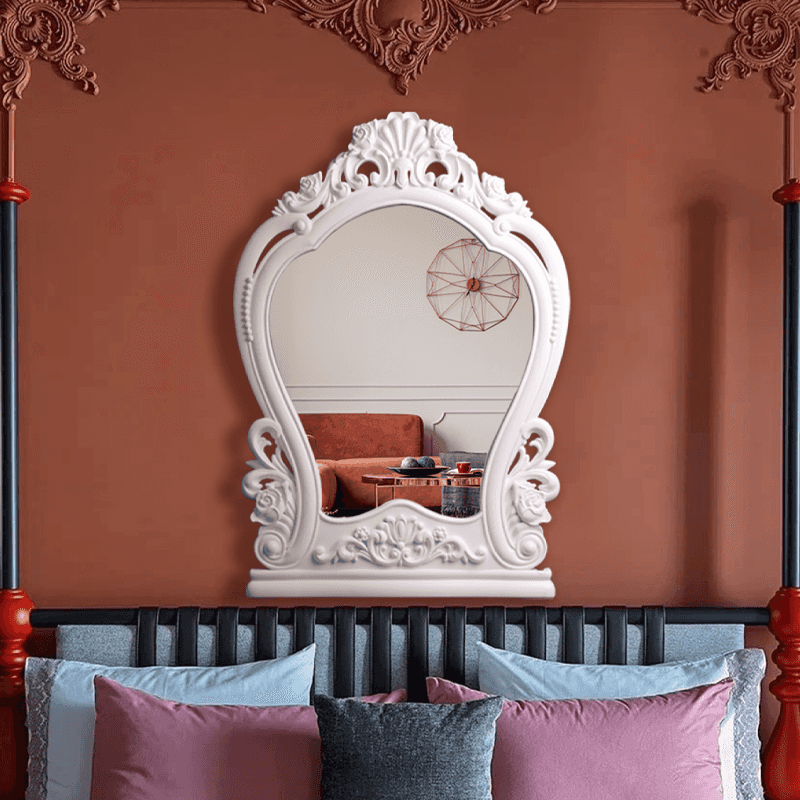 Vanity mirror wall mounted classic style mirror