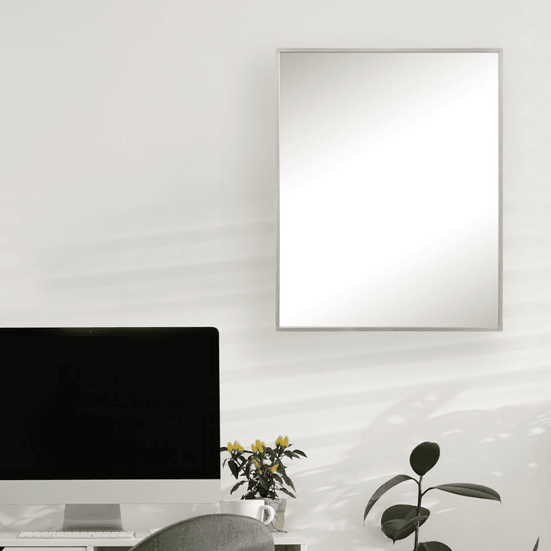 Square slim mirror